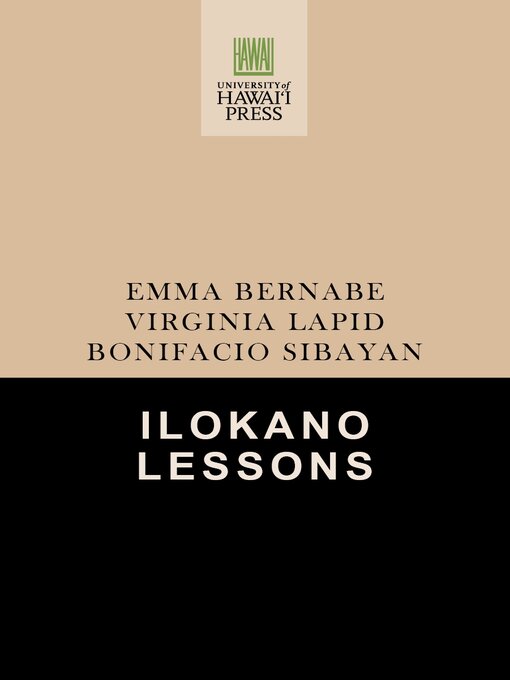 Title details for Ilokano Lessons by Emma Bernabe - Available